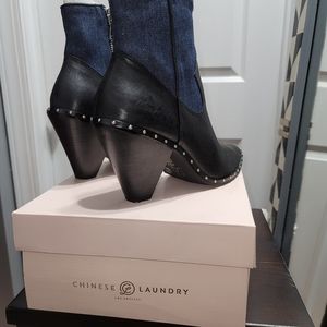 Chinese Laundry womens Ramble Western Ankle Boots